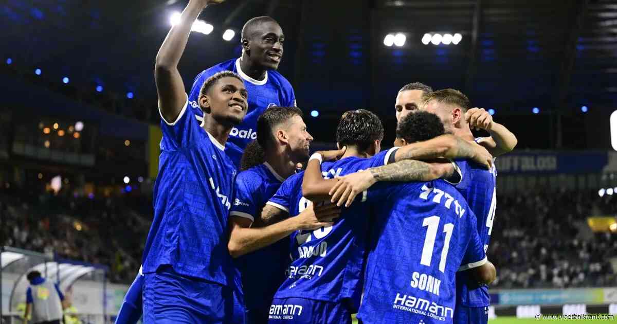 KAA Gent komt mee aan de leiding na matige wedstrijd en duwt OH Leuven nog wat dieper in de put