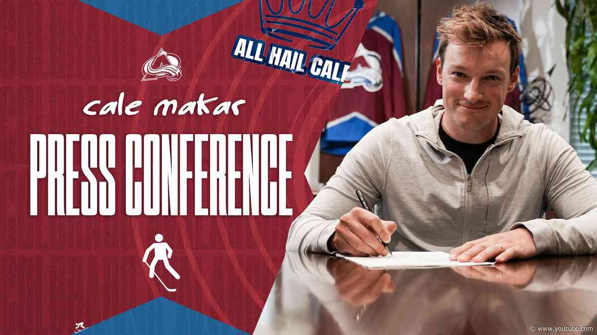 Avalanche Press Conference LIVE (August 31, 2026)