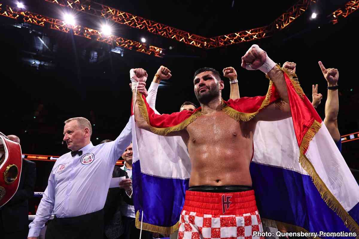 Eddie Hearn Tries to Cut Filip Hrgovic Down
