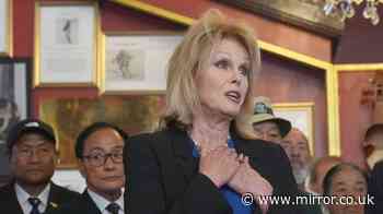 Joanna Lumley joins vigil for Nepal flood victims and says catastrophe could have been predicted