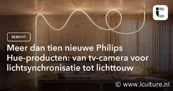 Meer dan tien nieuwe Philips Hue-producten: van tv-camera voor lichtsynchronisatie tot lichttouw