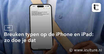 Breuken typen op de iPhone en iPad: zo doe je dat