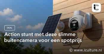 Action stunt met deze slimme buitencamera voor een spotprijs