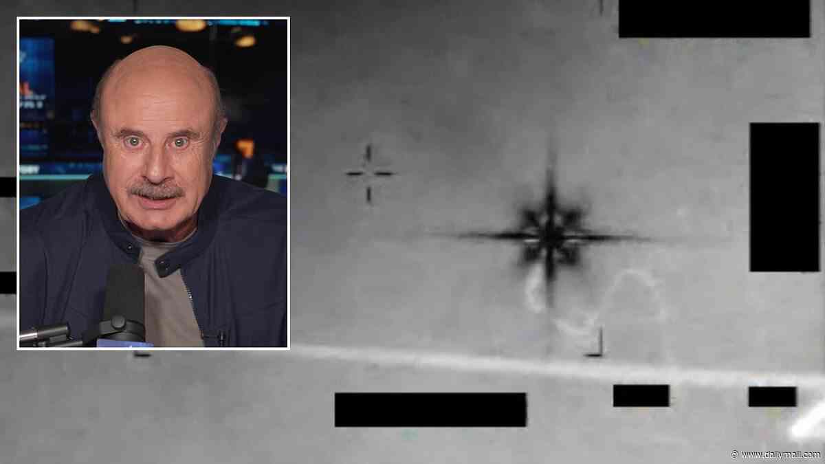 Dr Phil rages over UFO 'lie' the US government has told Americans for years: 'I don't trust them about this at all'