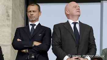 FIFA accuse UEFA of launching 'smear campaign' against Gianni Infantino