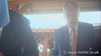 Nigel Farage secretly filmed celebrating foreign donations to Reform UK amid 'plot to break law'