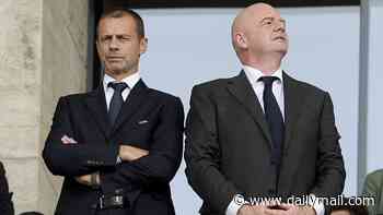 FIFA accuse UEFA of a 'smear campaign' against Gianni Infantino and Co after failed World Cup plans - and claim it's 'to prevent smaller countries from having the financial strength to compete with the European elite'