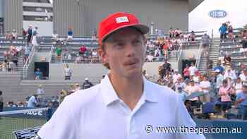 Sweeny opens up on tennis struggles