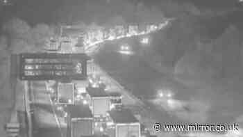 Attempted murder arrest after two crashes on M5 motorway near Bristol