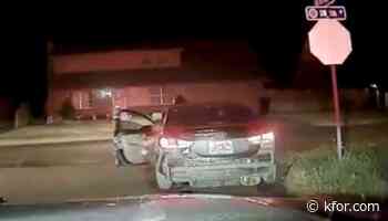 WATCH: Moore Police chase suspect, but he doesn't get very far