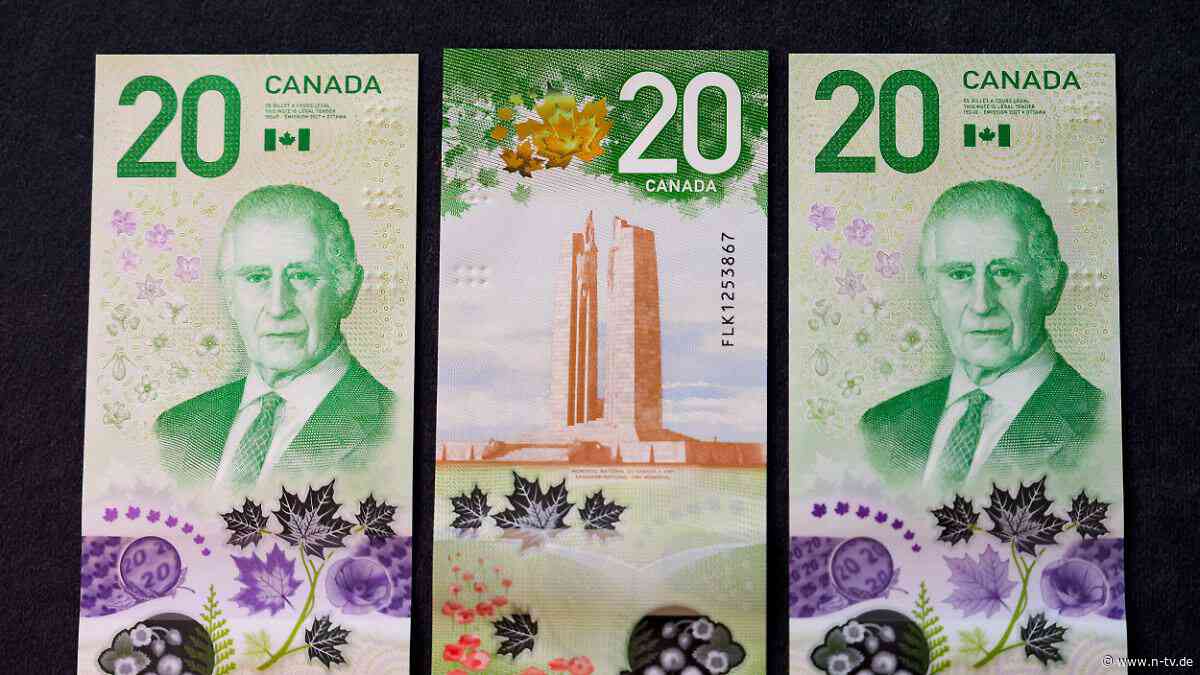 Ab Ende Februar 2027 im Umlauf : Kanada stellt 20-Dollar-Schein mit König Charles vor 