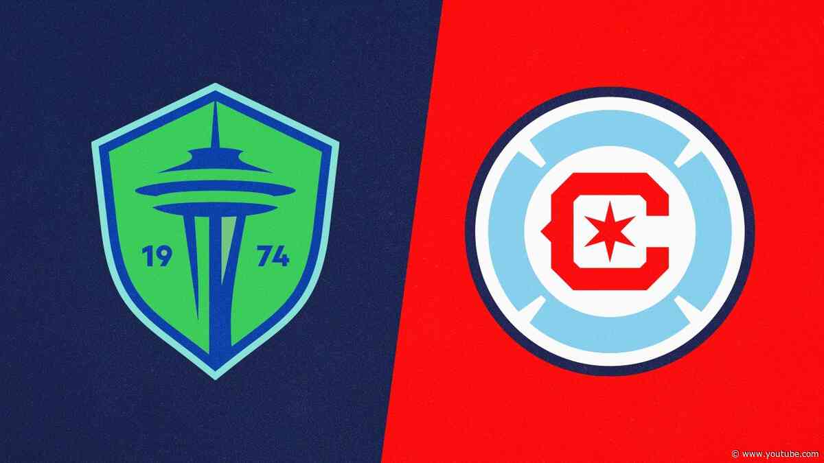 MATCH HIGHLIGHTS | Seattle Sounders FC vs. Chicago Fire FC