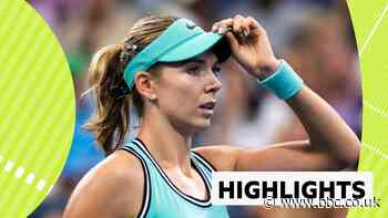 Boulter thrashed by Muchova in US Open second round
