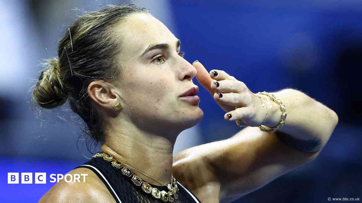 Sabalenka earns 53-minute US Open win - but tension still shows