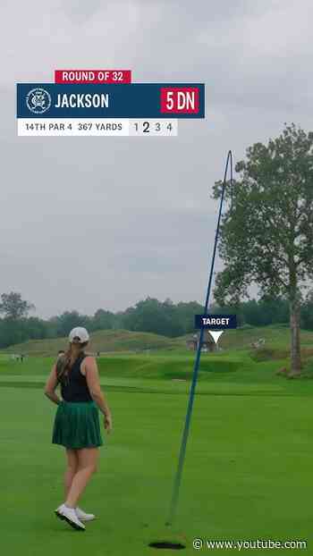 How good has Emilia Doran been so far? Through two matches she hasn’t played past the 14th hole!