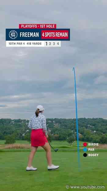 8 players, 4 spots. Extra holes at Montclair for the U.S. Women’s Mid-Am.