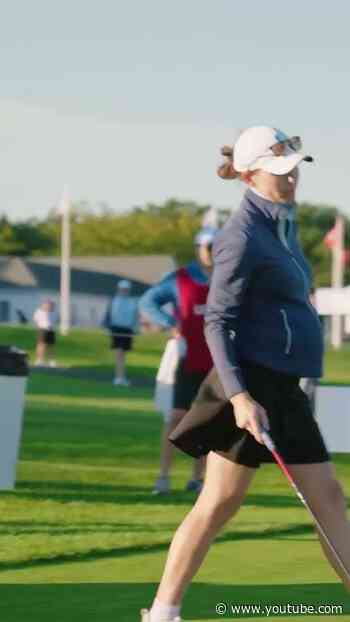 Good morning from Montclair Golf Club! Kate Granahan had the honors at the 39th U.S. Women’s Mid-Am!
