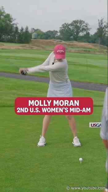 It runs in the family! 🙌 Molly Moran’s mom and dad both have USGA championship history.