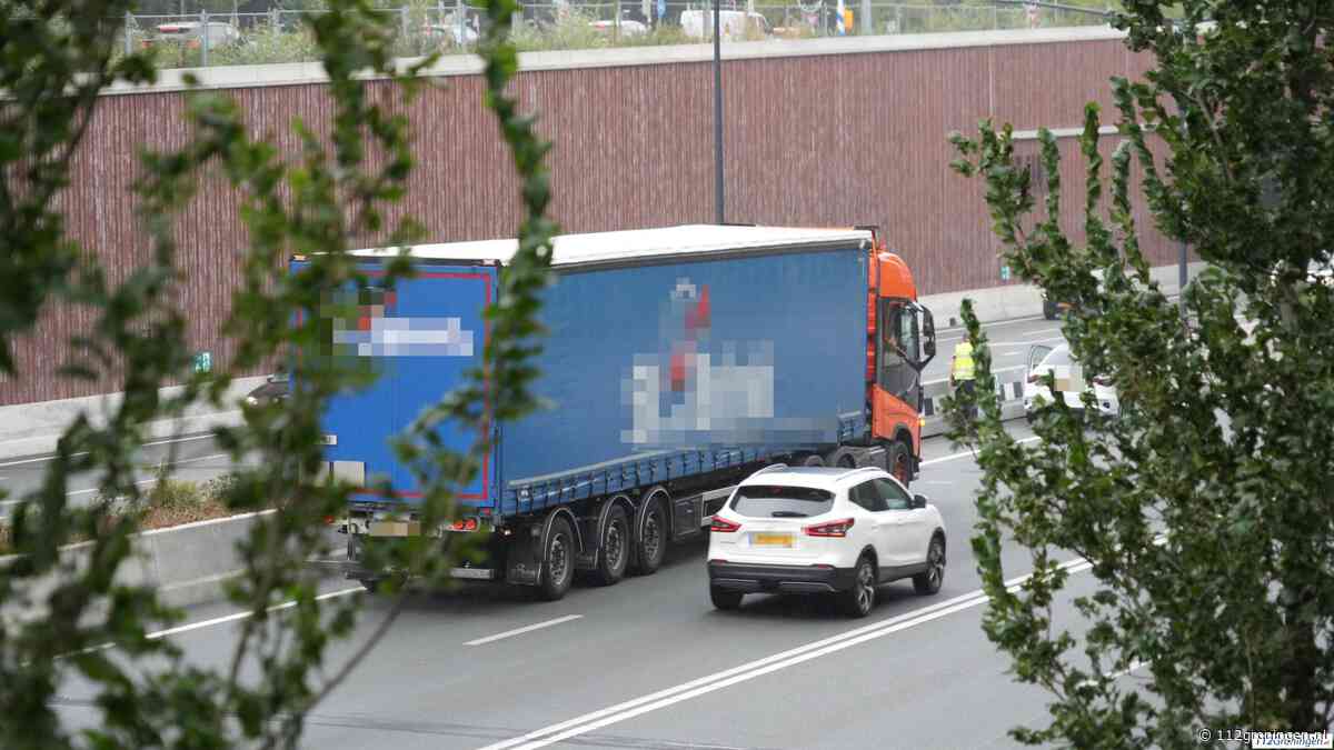 Ongeval op de N7 met vrachtauto en auto