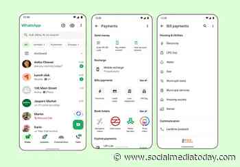 WhatsApp adds bill payment in India