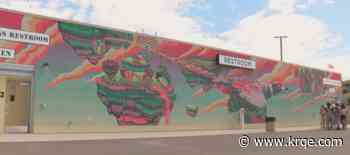 New mural created at Balloon Fiesta Park