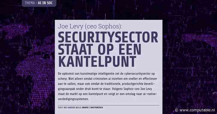 Cybersecuritysector staat op een kantelpunt