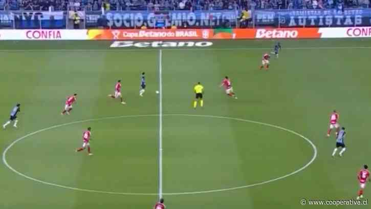 Maripán sufrió con Inter de Porto Alegre ante Gremio y quedó eliminado en la Copa de Brasil