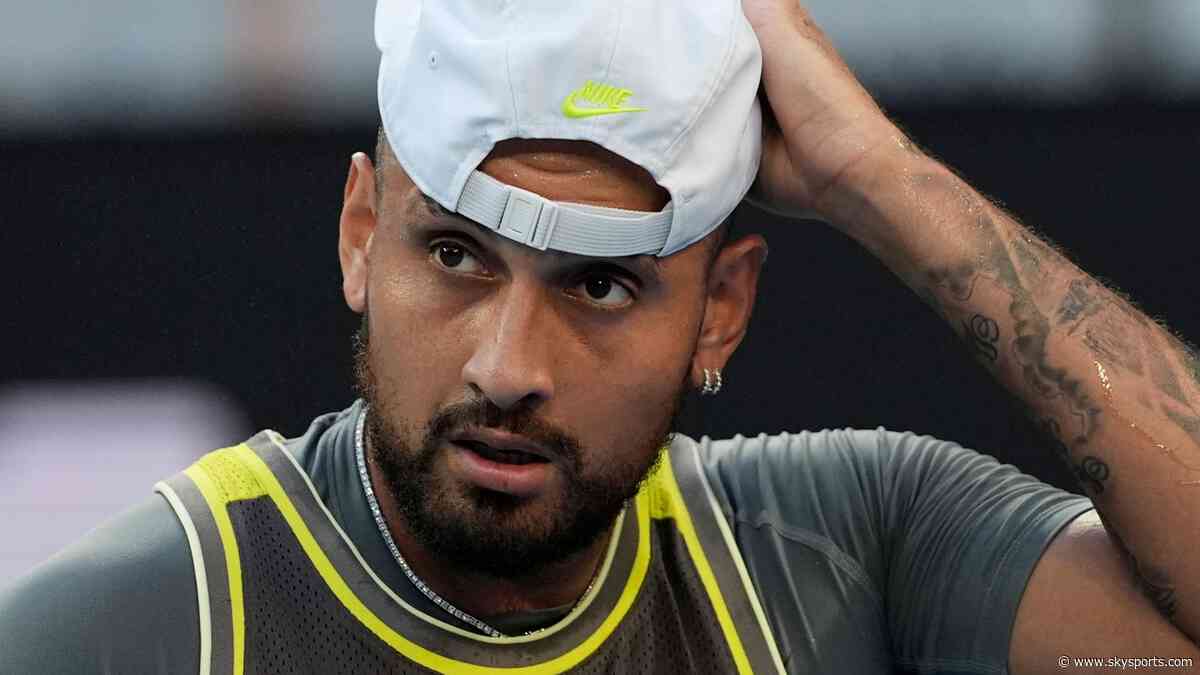 Kyrgios accepts one-month suspension after positive cocaine test