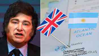 Javier Milei declares 'the Falklands are Argentinian' in live address to nation
