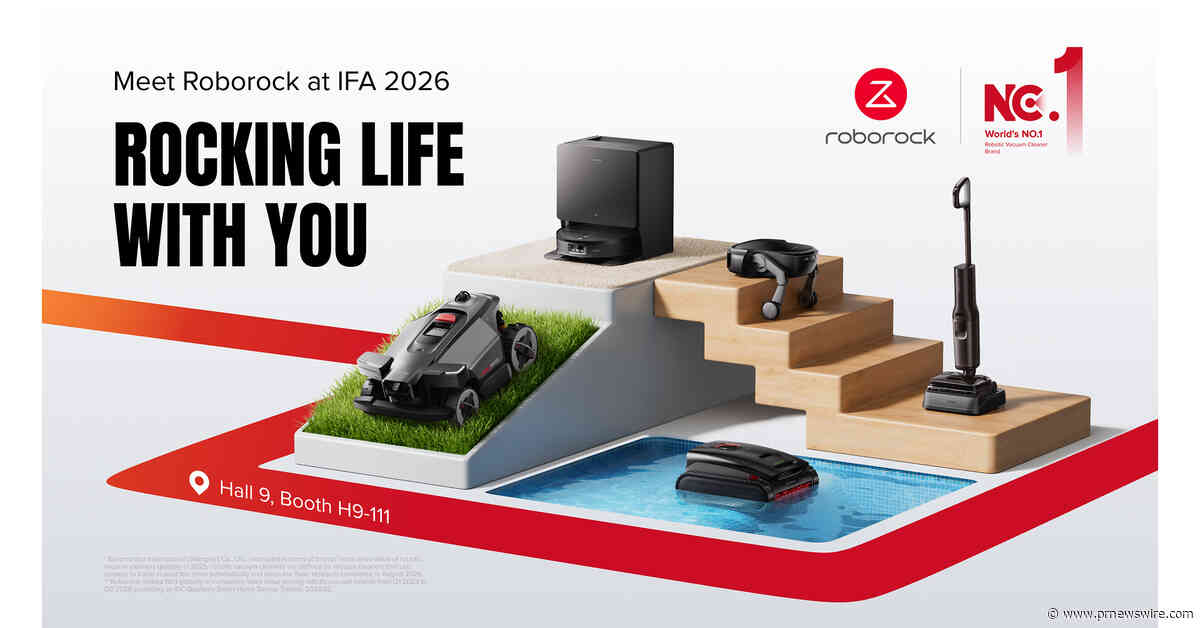 Roborock Redefines Human-Centered Cleaning at IFA 2026: Unveiling a Comprehensive Ecosystem from the Living Room to the Pool