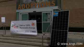 Albuquerque officials break ground of 1st of 8 solar projects in the city