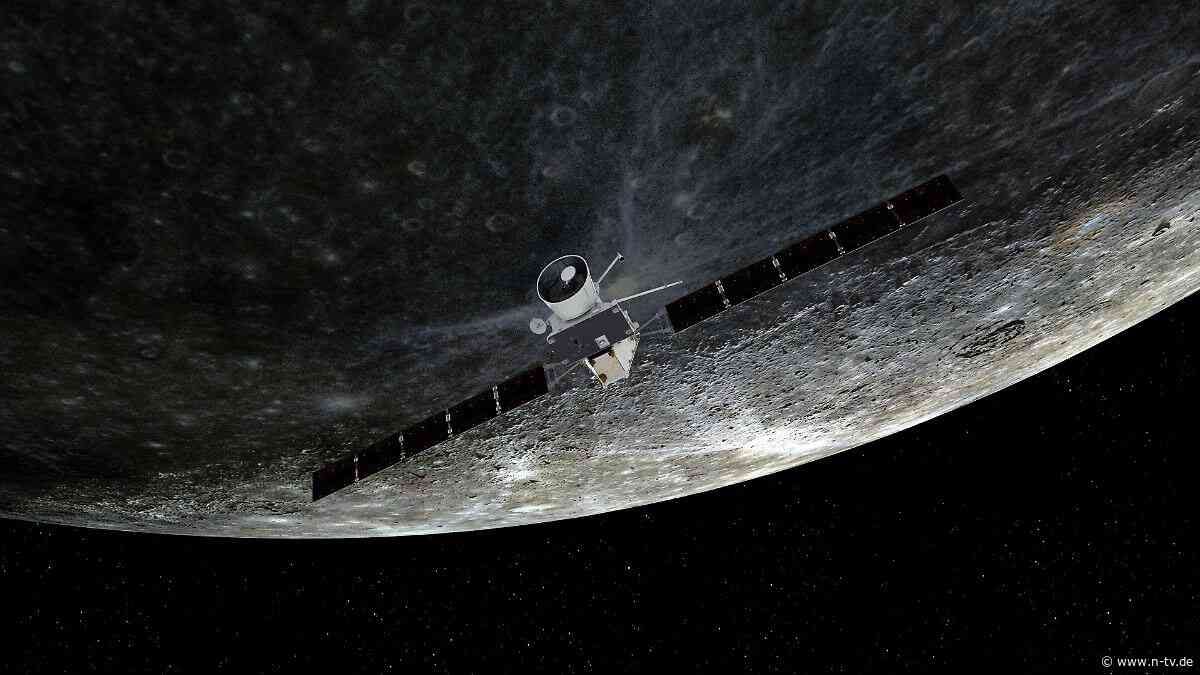 Europäisch-japanische Mission: "Bepicolombo" startet Anflug auf den Merkur