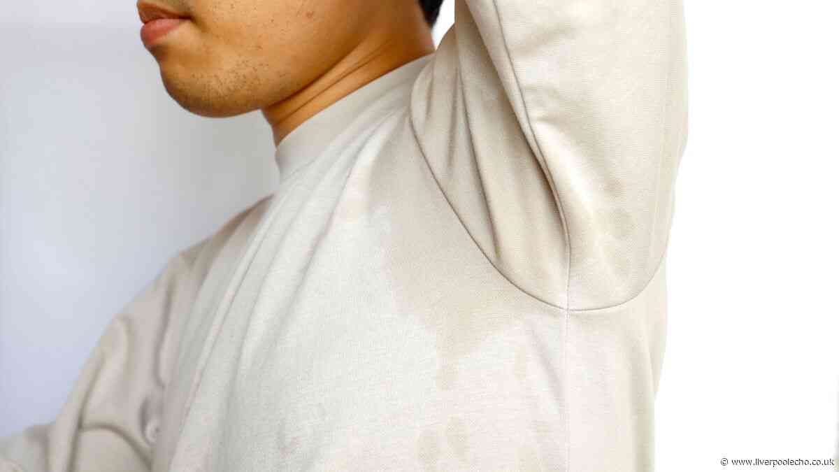 Sweat stains will vanish if covered in simple homemade paste before washing