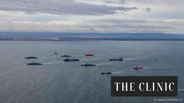 Armada exhibe despliegue de flota en el Estrecho de Magallanes tras bilateral entre Kast y Milei