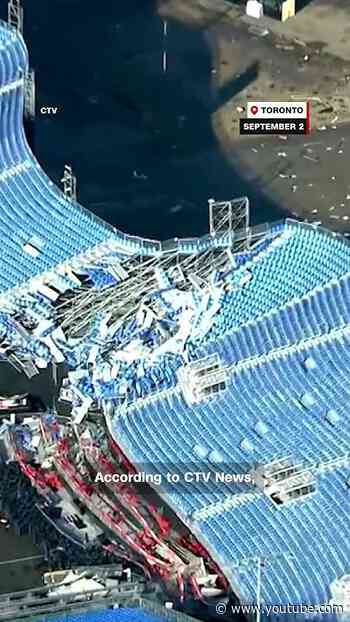 Rogers Stadium heavily damaged by storm
