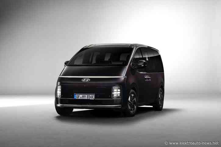 Hyundai: Bestellstart für Elektro-Van Staria ab 57.450 Euro