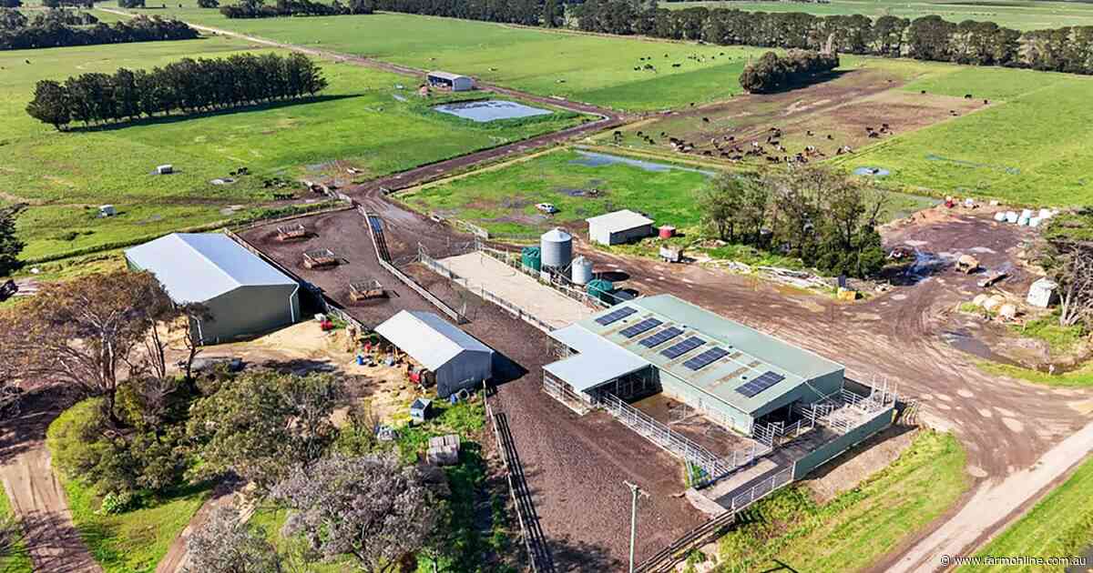 Victorian dairy farm offered for $5.2m with herd and machinery options