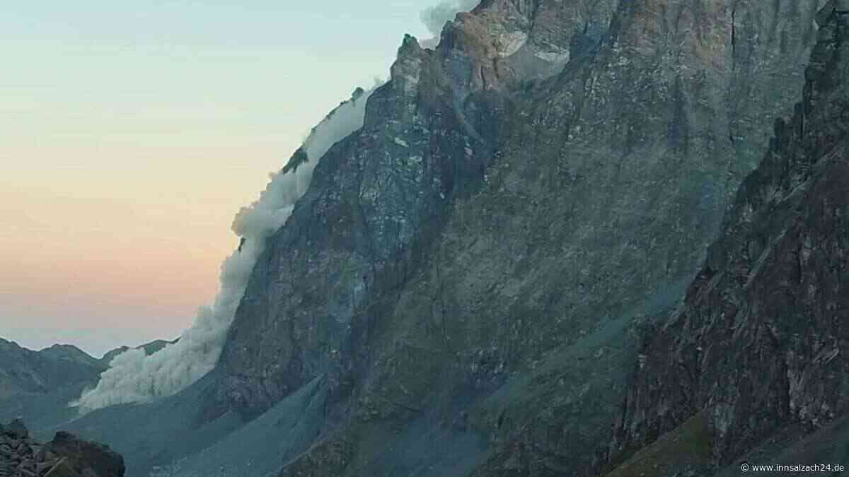 Riesige Staubwolke über den Alpen: Felsmassen brechen von berühmtem Italien-Gipfel