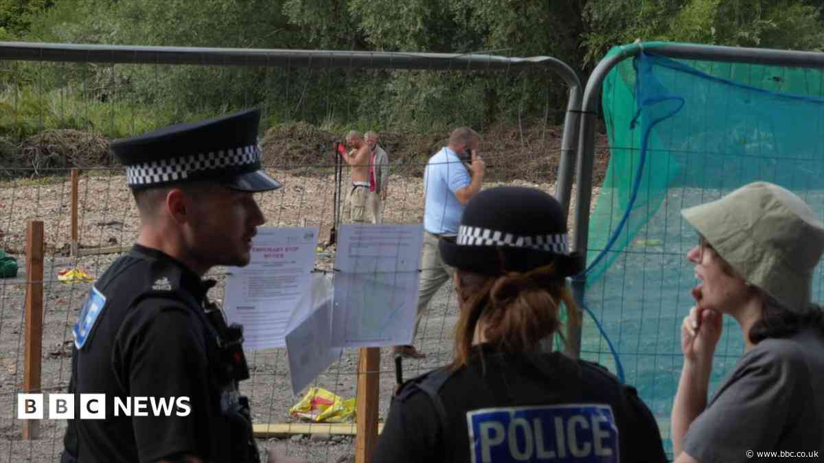 How was an illegal development cleared so quickly?