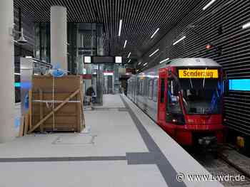 Düsseldorfs neue Stadtbahn zum Flughafen eröffnet