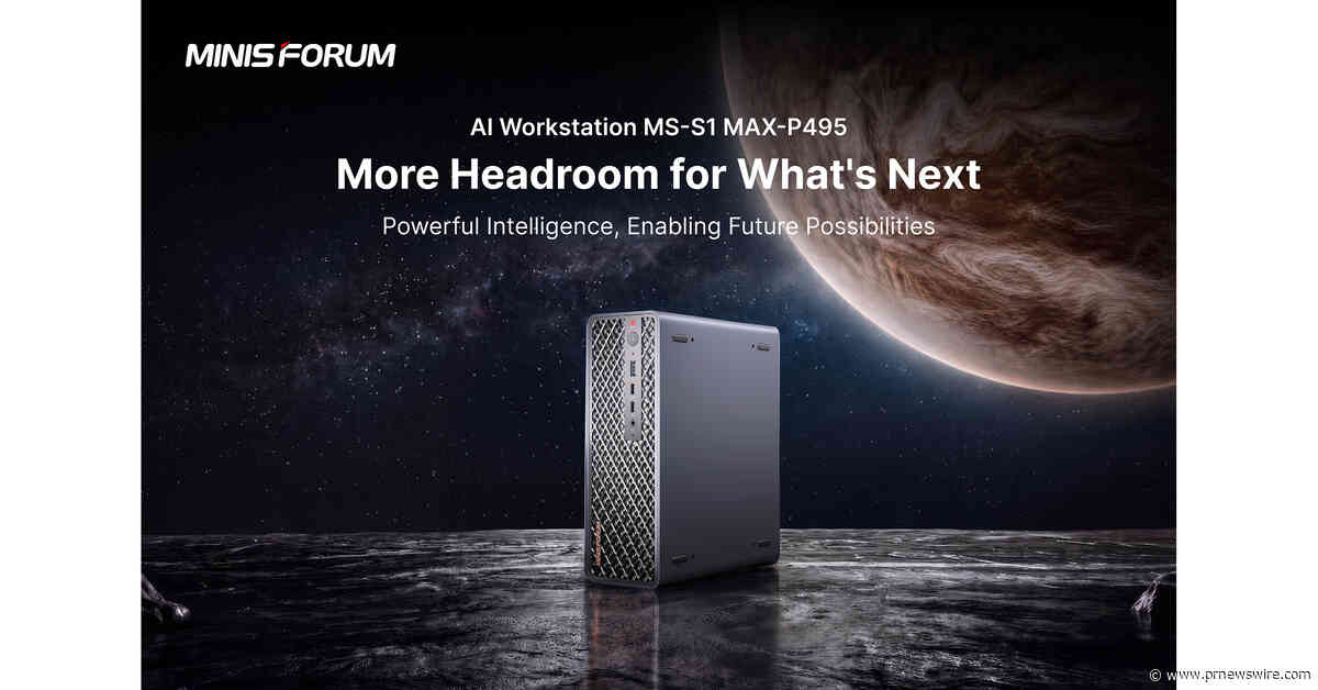 MINISFORUM Unveils Next-Gen Edge AI Computing Solutions Powered by AMD Ryzen AI MAX+ PRO 495 at IFA 2026