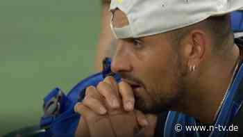 "Riesigen Fehler gemacht": Peinlich berührter Tennis-Rüpel Kyrgios darf wieder spielen