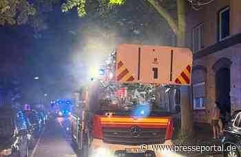 FW-DO: Brand in der Sternstraße