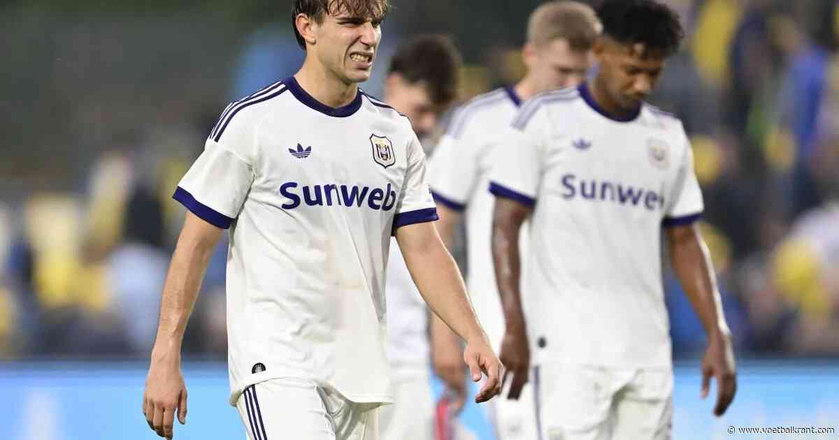 Anderlecht-spelers keken ook naar concurrentie die in de tribune zit: Cvetkovic reageert