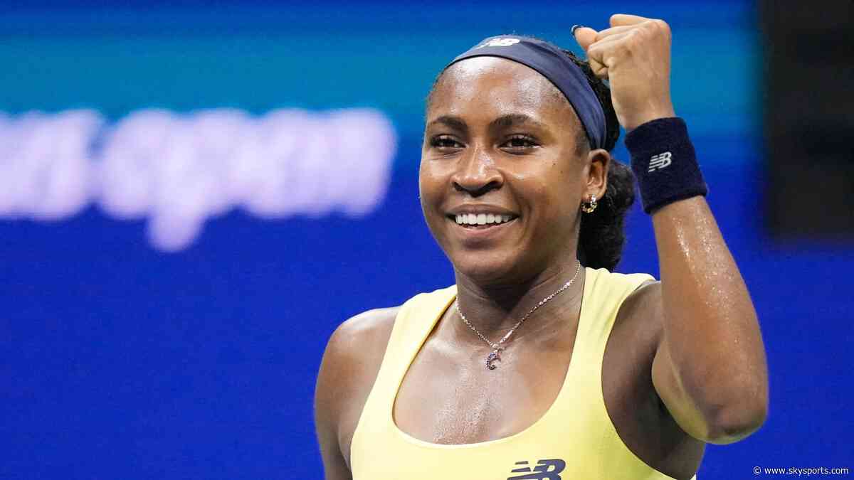 Gauff overcomes big test while Monfils' Grand Slam career comes to end