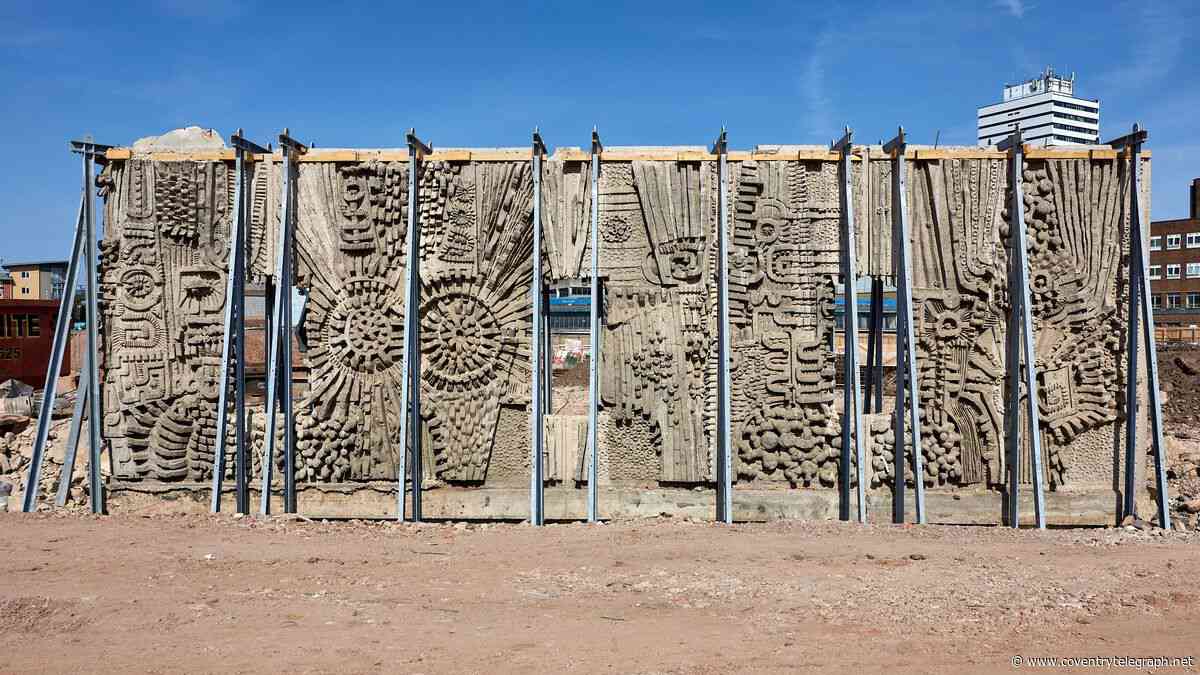 The stunning Aztec-style Coventry artwork saved amid City Centre South demolition