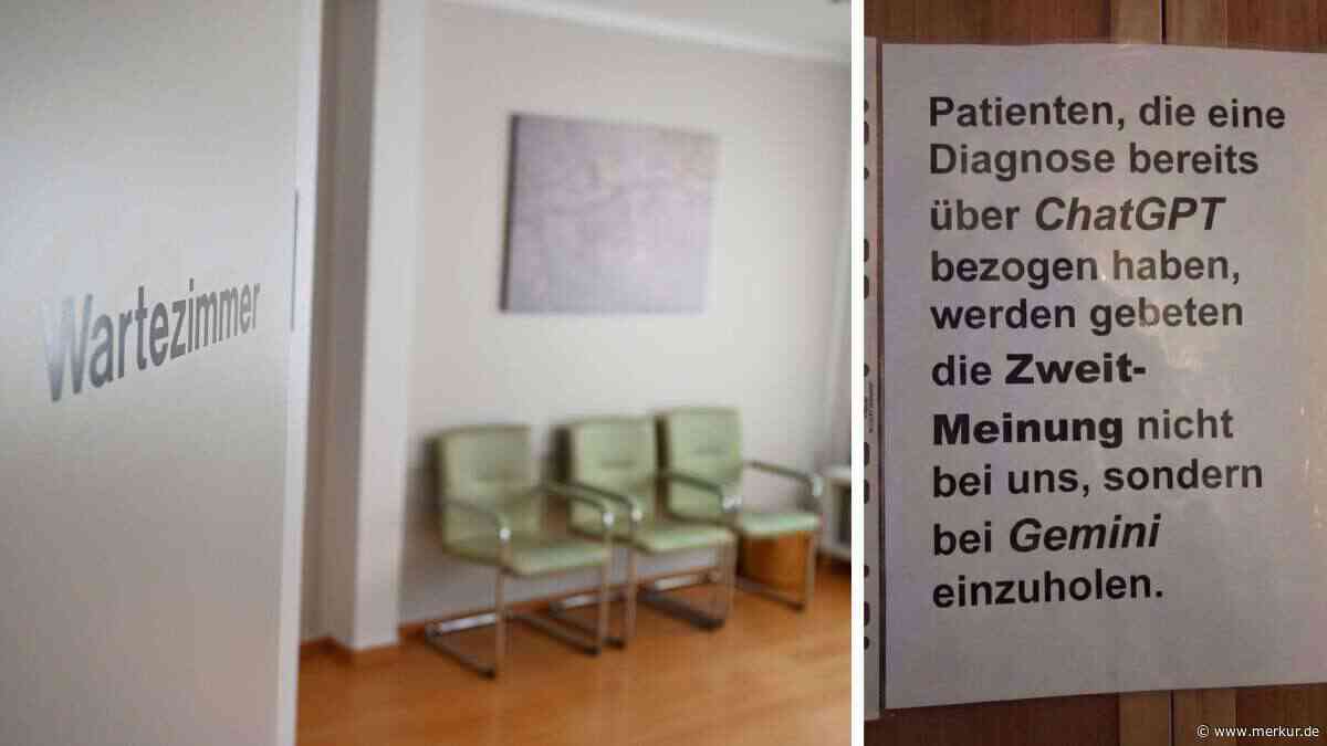 Arzt-Aushang spricht ChatGPT-Selbstdiagnostiker an – und trifft damit einen Nerv bei Patienten