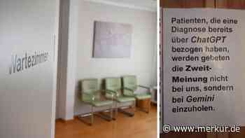 Arzt-Aushang spricht ChatGPT-Selbstdiagnostiker an – und trifft damit einen Nerv bei Patienten