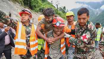 Zwei Arbeiter nach neun Tagen aus Tunnel in Nepal gerettet