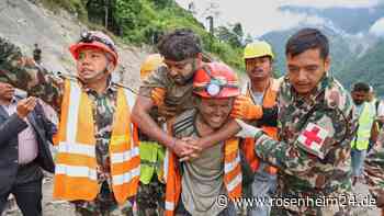 Zwei Arbeiter nach neun Tagen aus Tunnel in Nepal gerettet